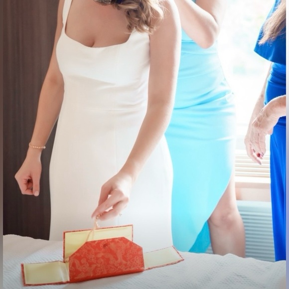 MISHA IDA Dress - POWDER BLUE- size XL - US size 10 (originally from revolve) - Picture 7 of 7